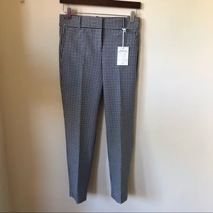 J. Crew checkered black and white gingham pants